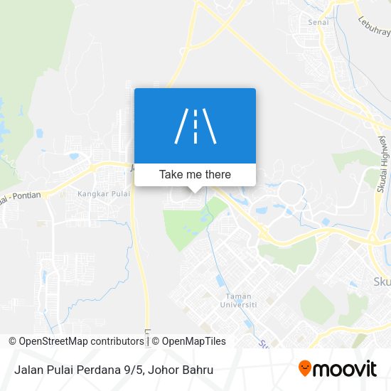 Jalan Pulai Perdana 9/5 map