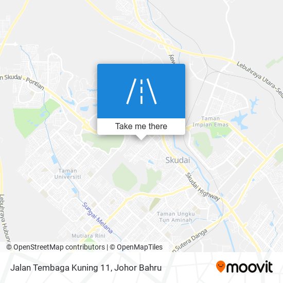 Jalan Tembaga Kuning 11 map