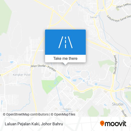 Laluan Pejalan Kaki map