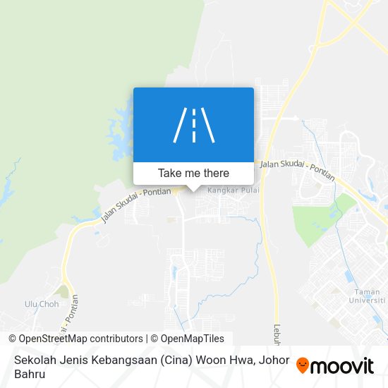Sekolah Jenis Kebangsaan (Cina) Woon Hwa map
