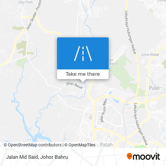 Jalan Md Said map