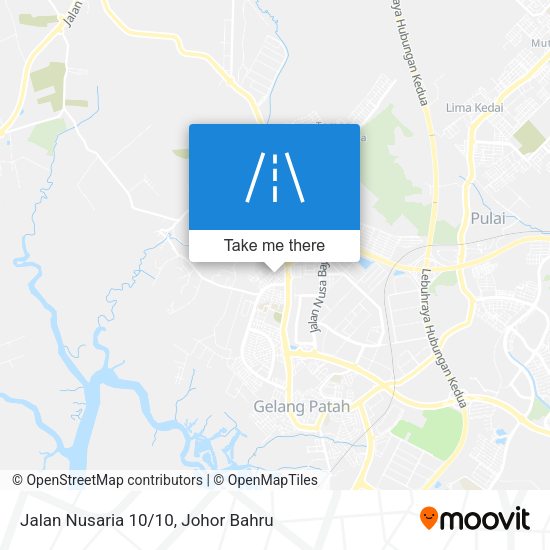 Jalan Nusaria 10/10 map