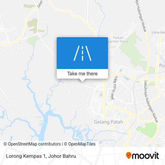 Lorong Kempas 1 map