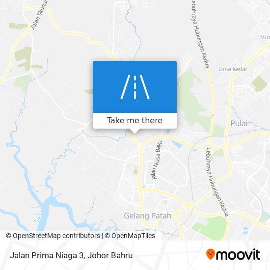 Jalan Prima Niaga 3 map