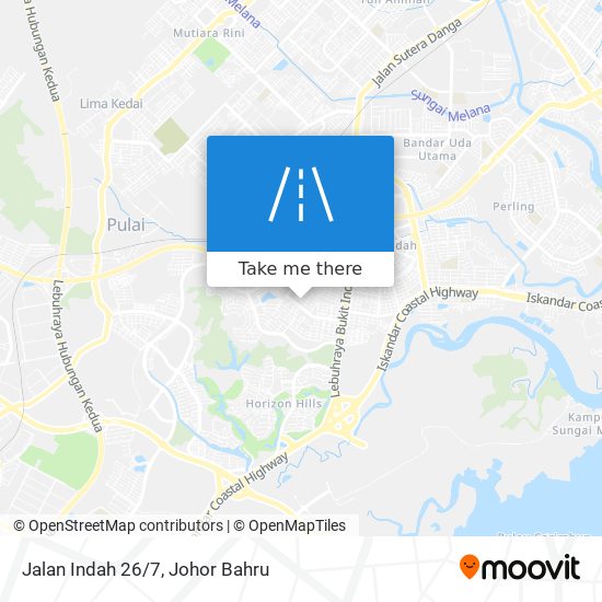 Jalan Indah 26/7 map