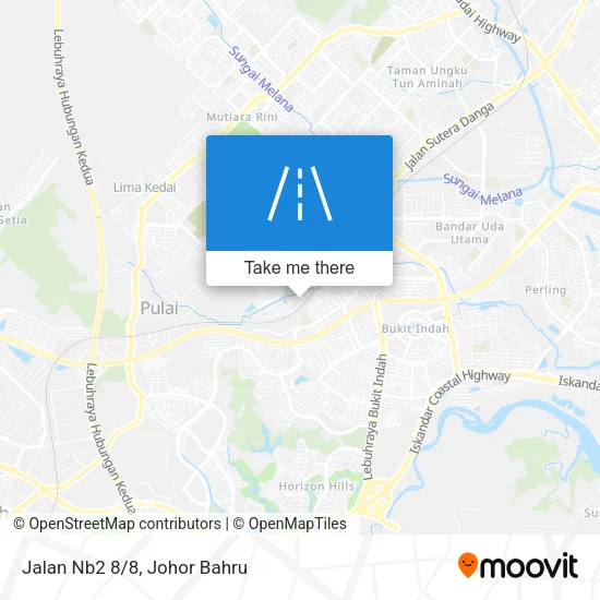 Jalan Nb2 8/8 map