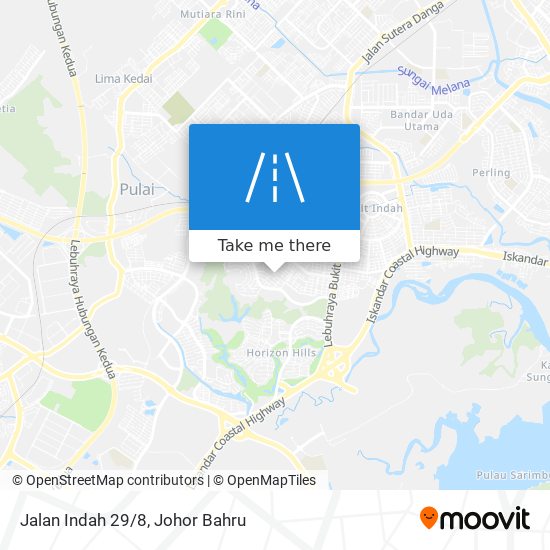 Jalan Indah 29/8 map