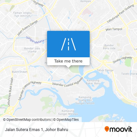 Jalan Sutera Emas 1 map