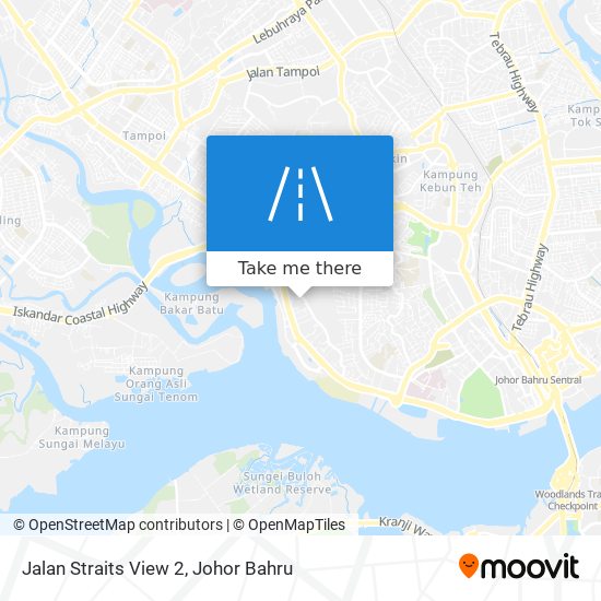 Jalan Straits View 2 map