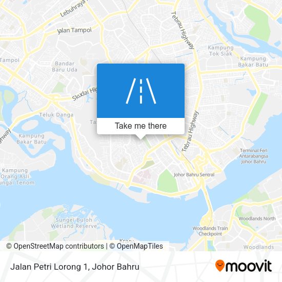 Jalan Petri Lorong 1 map