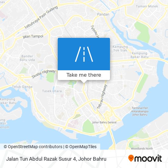 Jalan Tun Abdul Razak Susur 4 map