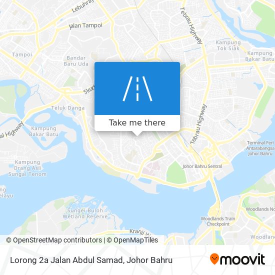 Lorong 2a Jalan Abdul Samad map