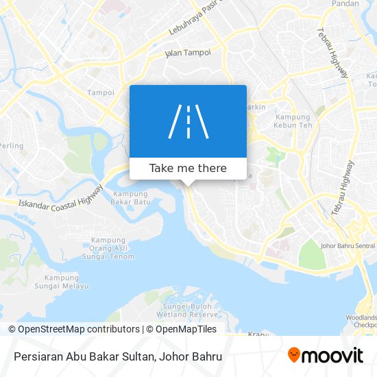 Persiaran Abu Bakar Sultan map