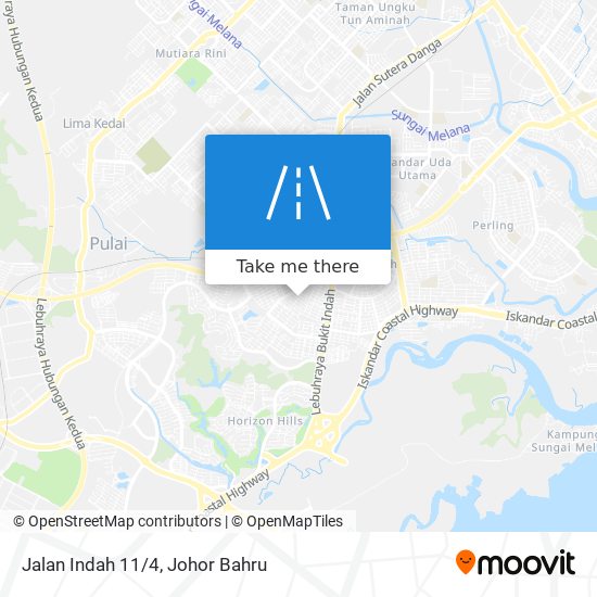 Jalan Indah 11/4 map