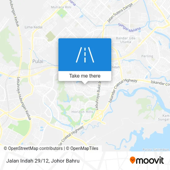 Jalan Indah 29/12 map