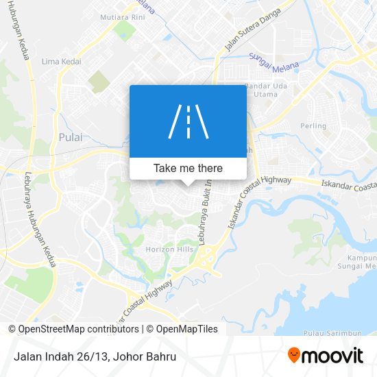 Jalan Indah 26/13 map