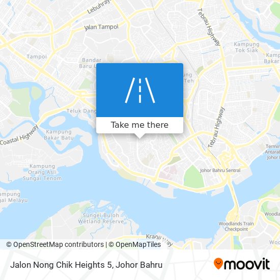 Jalon Nong Chik Heights 5 map