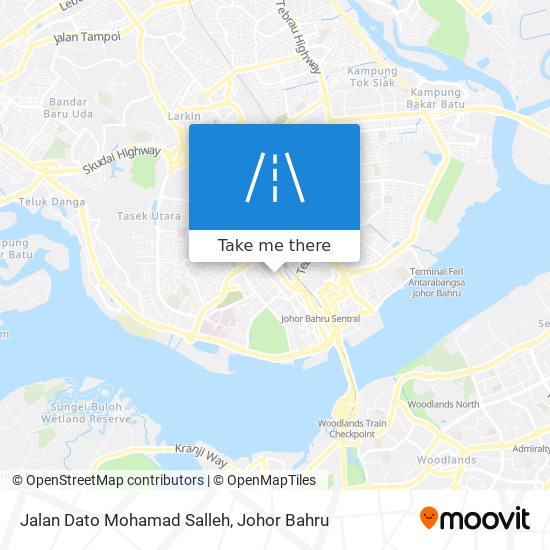 Jalan Dato Mohamad Salleh map