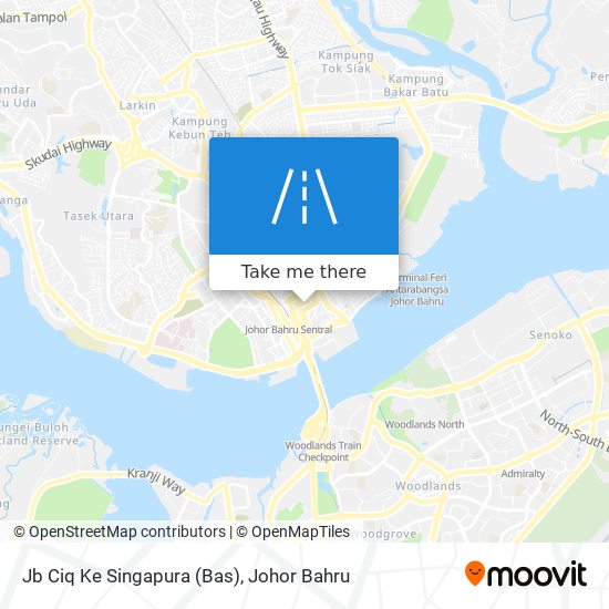 Jb Ciq Ke Singapura (Bas) map