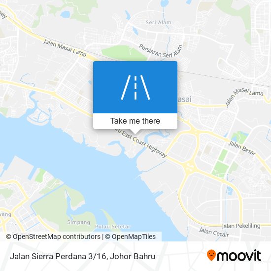 Jalan Sierra Perdana 3/16 map