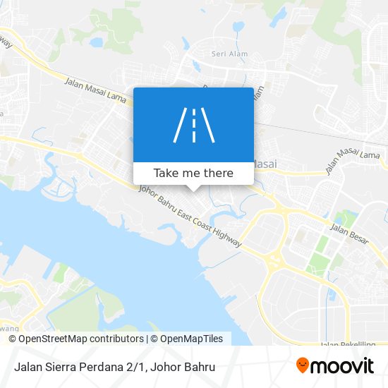Jalan Sierra Perdana 2/1 map
