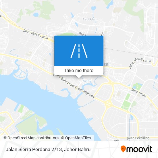 Jalan Sierra Perdana 2/13 map