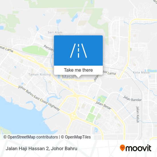 Jalan Haji Hassan 2 map