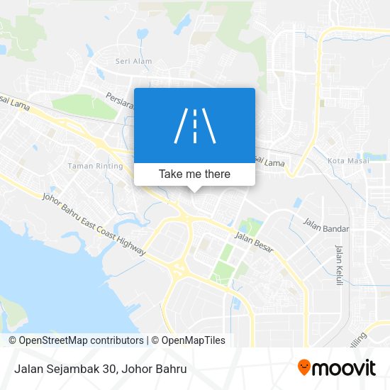 Jalan Sejambak 30 map