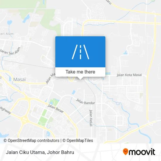 Jalan Ciku Utama map