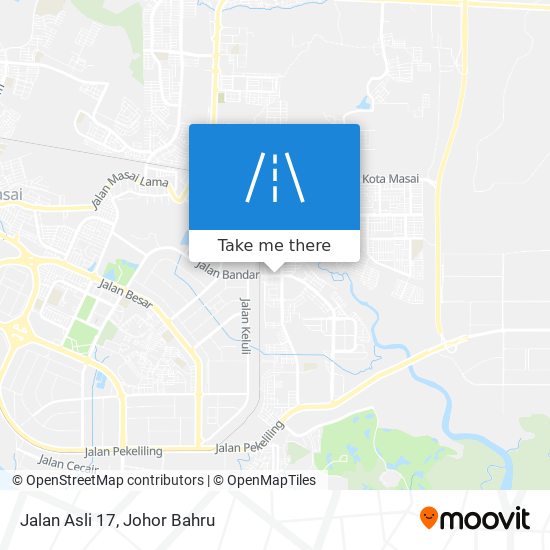 Jalan Asli 17 map