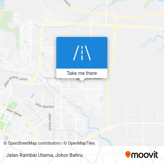 Jalan Rambai Utama map