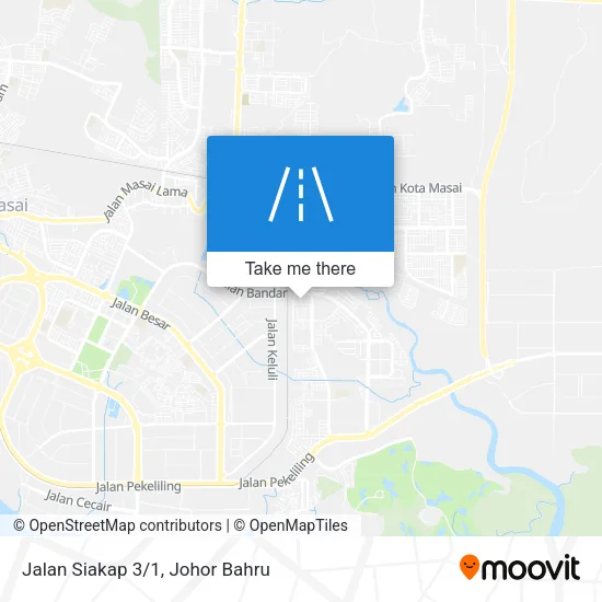 Jalan Siakap 3/1 map