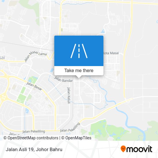 Jalan Asli 19 map