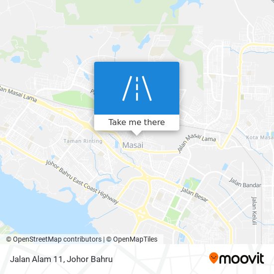 Jalan Alam 11 map