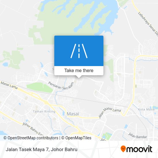 Jalan Tasek Maya 7 map