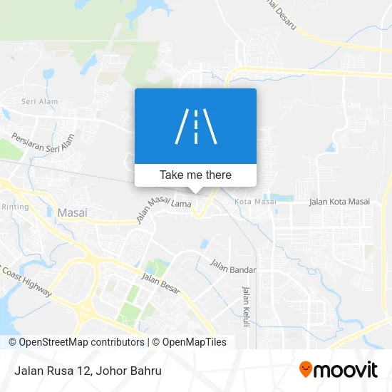 Jalan Rusa 12 map