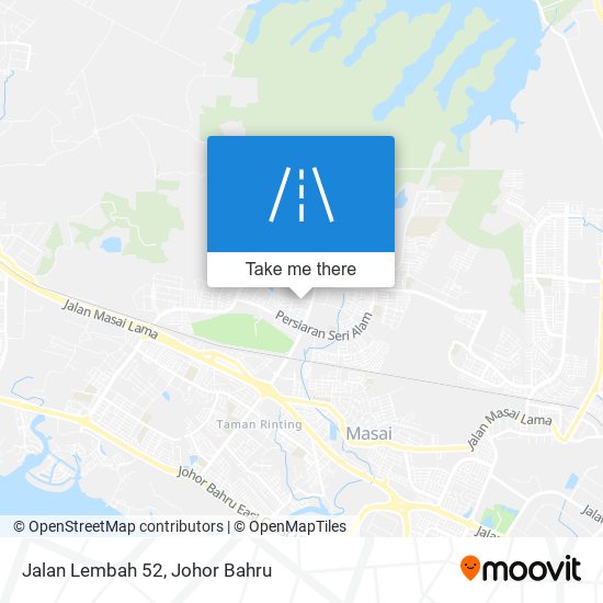 Jalan Lembah 52 map