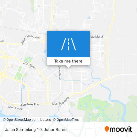 Jalan Sembilang 10 map