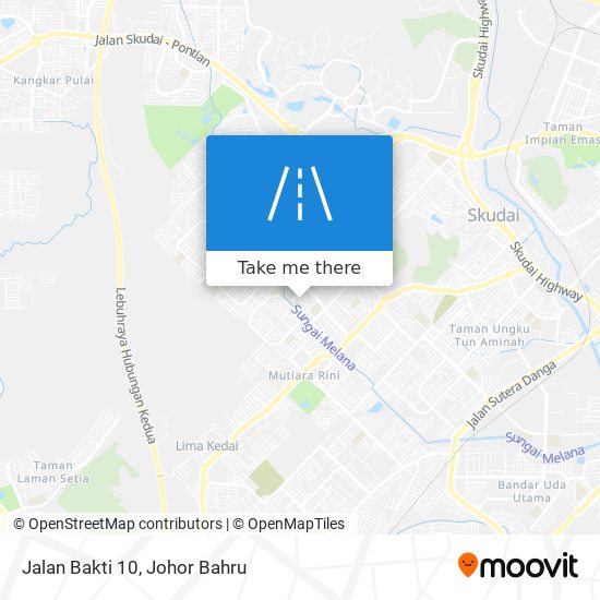 Jalan Bakti 10 map