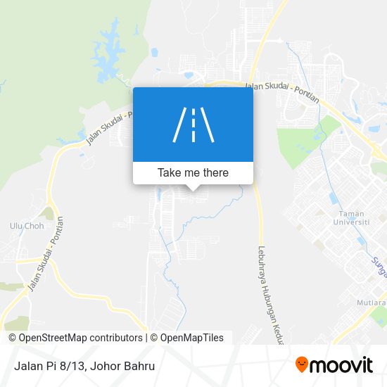 Jalan Pi 8/13 map