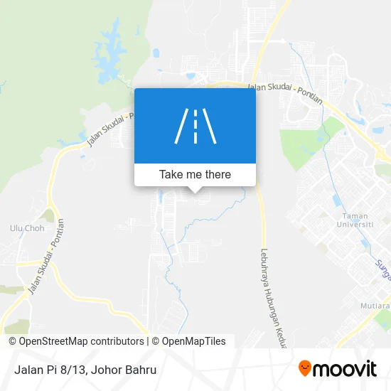 Jalan Pi 8/13 map