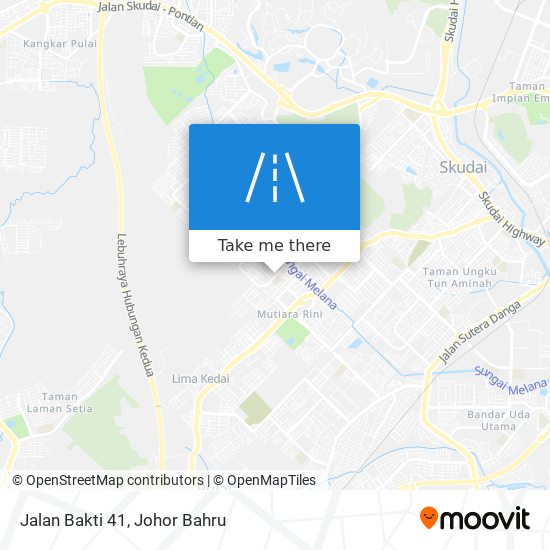 Jalan Bakti 41 map