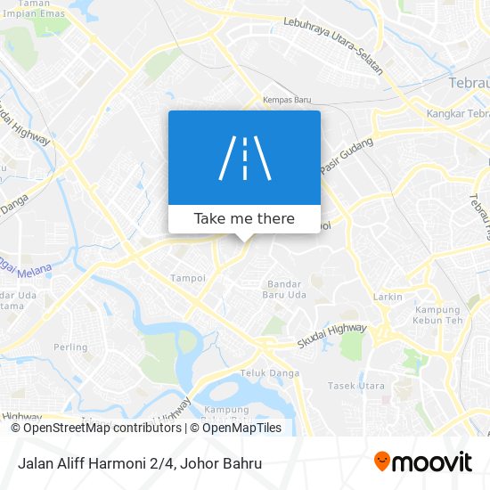 Jalan Aliff Harmoni 2/4 map