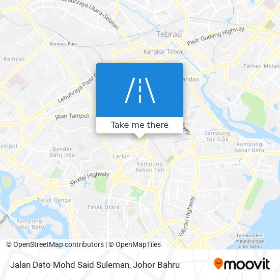 Jalan Dato Mohd Said Suleman map