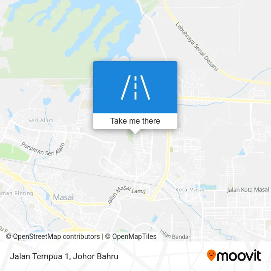 Jalan Tempua 1 map