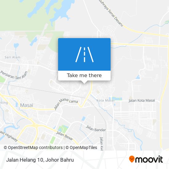 Jalan Helang 10 map