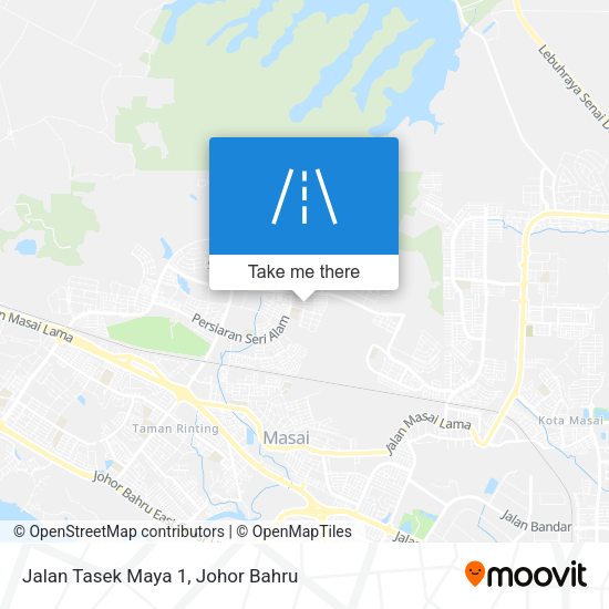 Jalan Tasek Maya 1 map