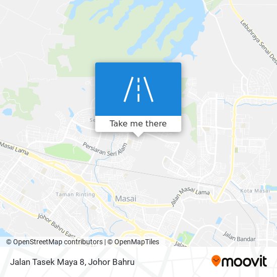 Jalan Tasek Maya 8 map