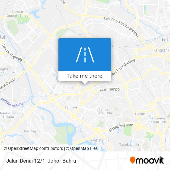 Jalan Denai 12/1 map