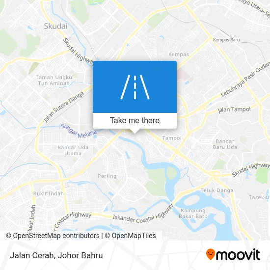 Jalan Cerah map